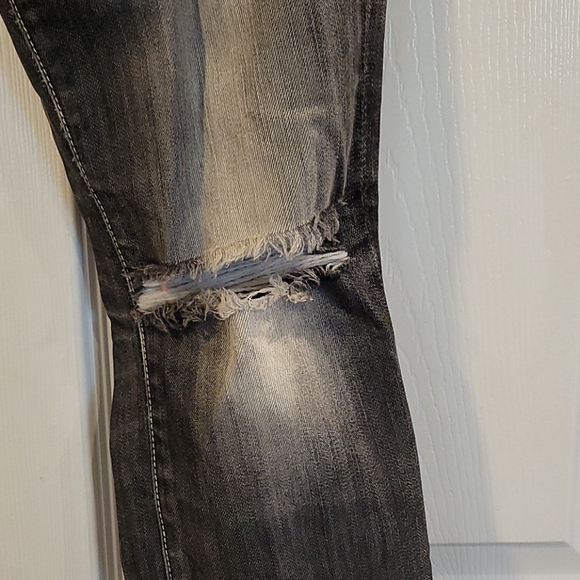 Guess skinny jeans. Grey, distressed. Size 28 - Picture 3 of 5